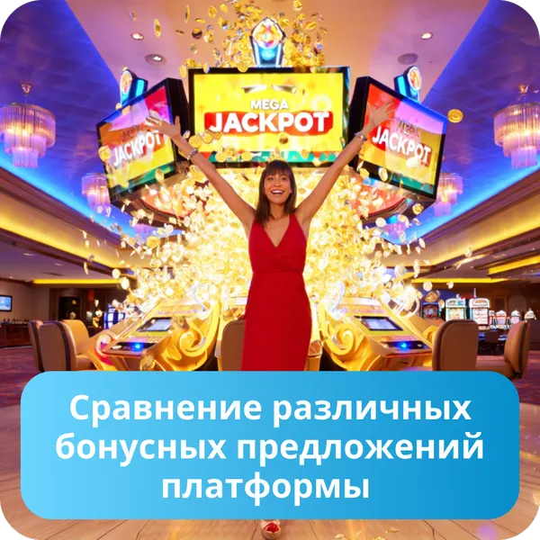 Сравнение различных бонусных предложений платформы